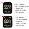 WiFi Smart Air Quality Tester PM2.5/CO2 Detector Portable Air Pollution Analyzer Temperature Humidity Meter By APP Control