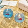 Aromatherapy Candle Bedroom Companion Gift for Niche Bubble Fish Mini Fish Tank Fragrance Candle Lasts Fragrance