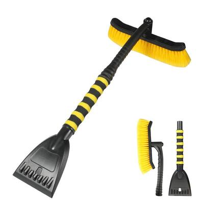 Junshi 2-in-1 Ice Scraper & Snow Brush (2-Pack)