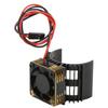28000RPM Metal Motor Cooling Fan Durable Motor Heat Sink Radiator for F540 550 3650 3660 30mmGold