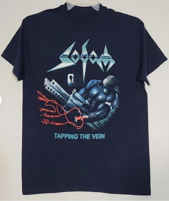 Sodom Tapping The Vein Tour 1992 T Shirt Black All Size XL