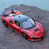2026 Burago 1:18 Ferrari SF90XX Alloy Model Car Can Open All Replica for Collectors  Racing Car Vehicle Model High Simulation Kids Toy Gift