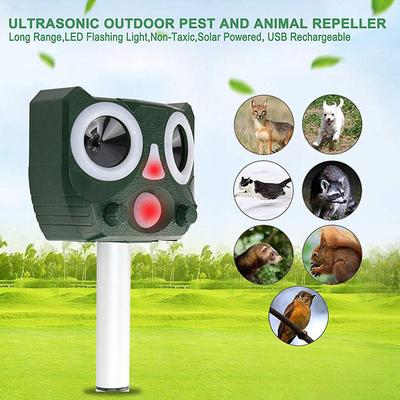 Soar Animal Repeller Bird Fox Cat Ultrasonic Deterrent Device for Garden Farm Yard