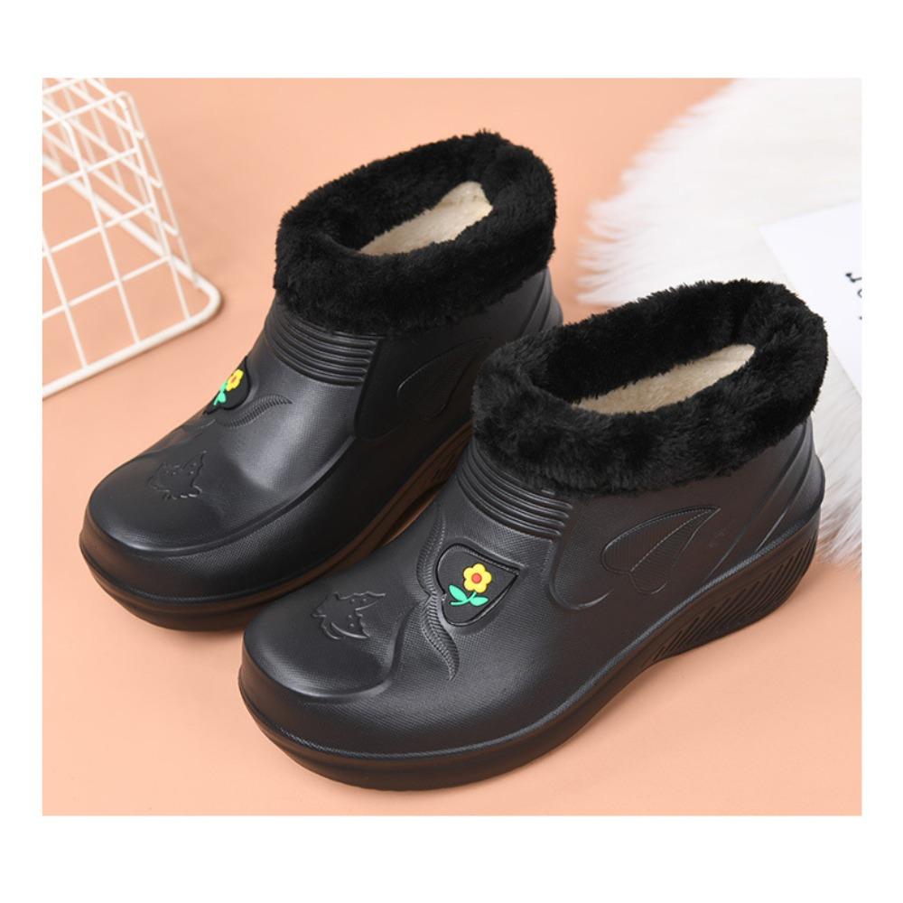 **Herren Damen EVA Wasserdicht Winter Schneestiefel Warm Anti-Rutsch Arbeitsstiefel Kältebeständig Outdoor**