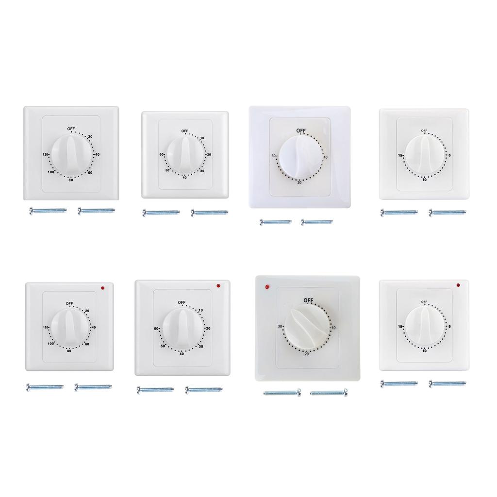 Digital Timer Control Switches Socket Cover Plate Countdown Timer Household Countdown Time Switches Socket Easy To Use