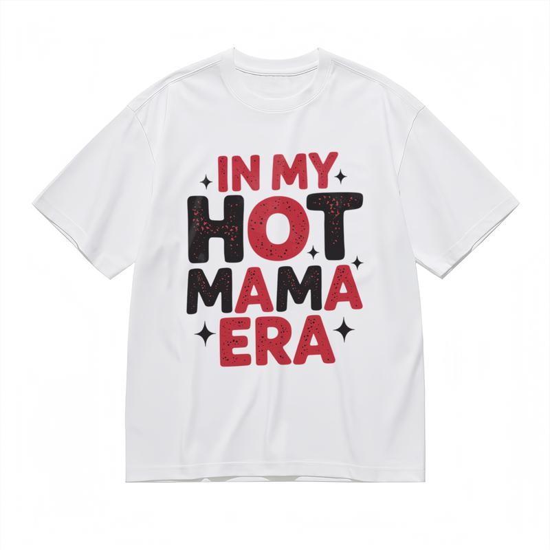 

Men s Fashion Comfy Classic T Shirt Modern Mama Phrase Graphic Star Accent Tee 3XL