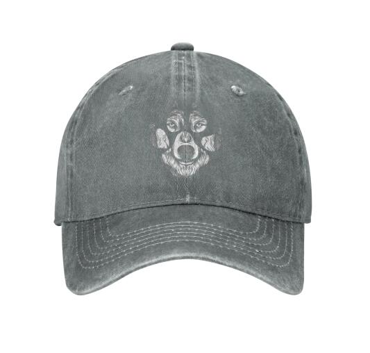 Wolf Paw Baseball Cap Adjustable Dad Hat Unstructured Cotton Hat Unisexs Cap Polyester Adult Unisex Four Seasons Casual Snapback