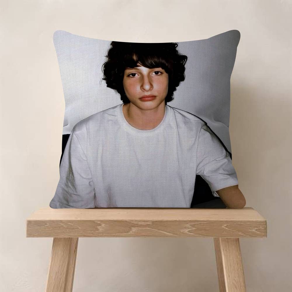 

Actor FFinn COOL Wolfhard Cushion Cover Car Throw Pillow Case For Sofa Car Christmas Gift 30x30cm