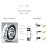 Stainless Steel Deep Groove Ball Bearing S6000 S6001 S6002 S6003 S6004 S6005 S6006 S6007 ZZ 2RS Wear Resistance
