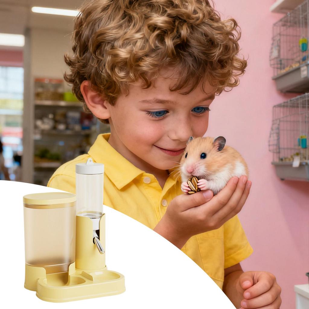 Hamster Water Dispenser Water Feeding Bottles Auto Dispenser For Small Animals Leakproof Small Animals Drinking Waterer With