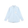 New York Yankees Shirts Unisex Light Blue Lapel Moderate Shirt 3AWS03121-50BLL