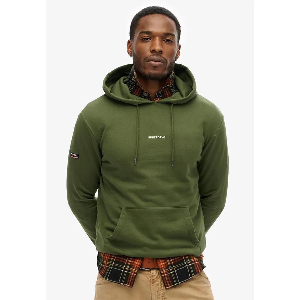 Superdry Толстовка с капюшоном Plain EU XL