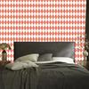 Harlequin Diamonds Wallpaper Coral and White for Living Room and Bedroom 50x1000