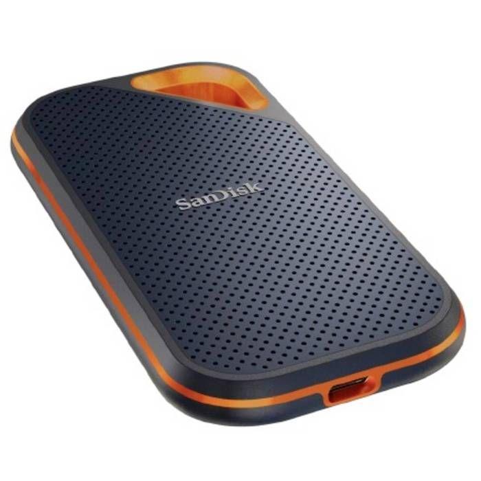 Sandisk extreme® pro portable 1 tb disque dur externe ssd 2,5 usb 3.1 (2è gén.) noir, orange sdssde81-1t00-g25