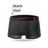 Summer Men's Breathable Mesh Antibacterial Boxer Briefs