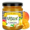 Vistevia Sugar Free Mango And Ginger Jam, Diabetic And Keto Friendly - Sweetened Naturally With Stevia, More Than 60% Mango Content - Taste
