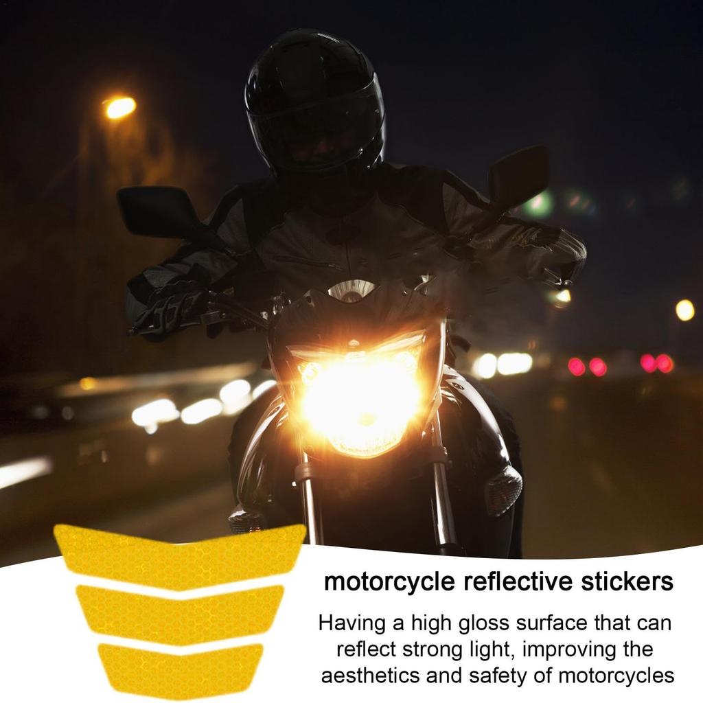 Reflective Bike Stickers - Reflective Stickers for Cars and Motorcycles - Car Reflective Stickers,