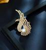 Broche d'oreille en alliage, Sens haut de gamme, Fleur de poitrine haut de gamme, Manteau haut de gamme, Broche de costume
