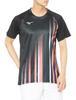 Mizuno Dry Aeroflow Game Highly Dynamotion Size M Shirt, Breathable, Fit, Tennis/Badminton Wear, Black, (62JA2500)