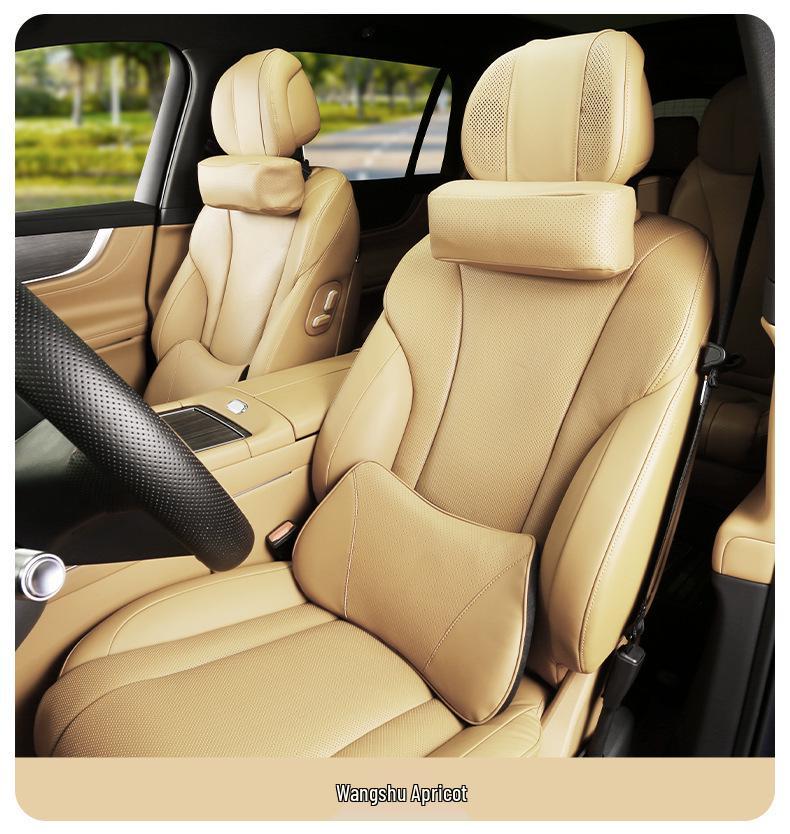 24/25 Verstellbare Taillen- und Nackenstütze Autokissen