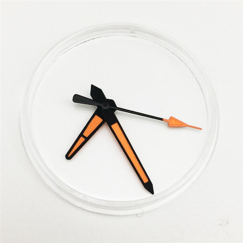 NH35 Hands Watch Hands for NH35/NH36 Movement White and Orange Watch Pointers Repair Replacement Accessories