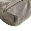 PRADA Logo embroidery Tote Bag Nylon khaki Women BR0977 Used