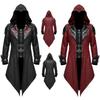 European and American-Style Stylish Gothic Hooded Knight Assassins Jacket