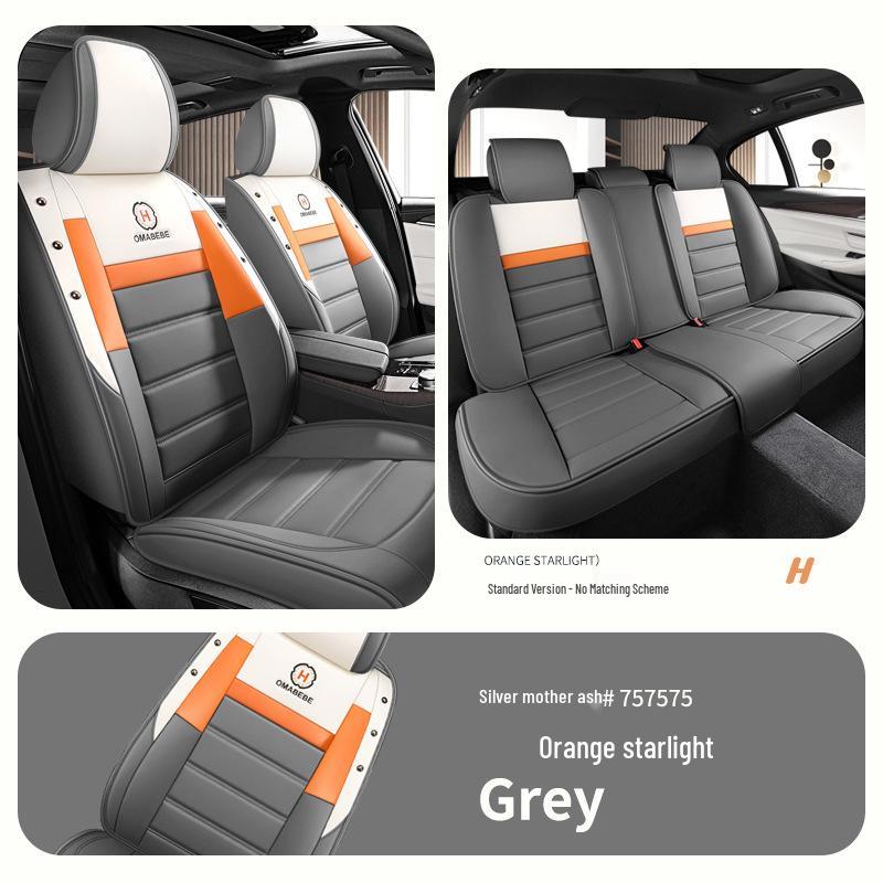 Yuexiang V3 Aeolus AX7 Yixuan MAX Orange Star Light Hermes Nappa Leather Car Seat Cushion