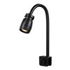 3W Mini Clip-on Aquarium Lamp Adjustable Zoom Adjustable Focus Spotlight  Aquarium Accessories