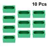 10Pcs Rust-Resistant Anti-Spill Bird Feeder Trough for Pigeons Parrots Chickens Secure Hanging Design Feeding Dispenser Home