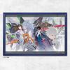 Yanoman in Jigsaw Puzzle Soaring Those Who Weave the Future Pieces Request Postcard Glue Spatula Included (Made Japan) 1000-piece Evangelion -