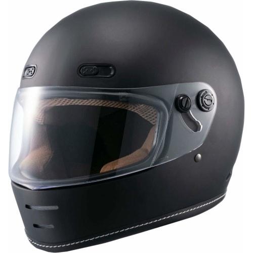 

MARUSHIN Motorcycle Helmet Neo Retro Full Face END MILL Matte Black M Size (57-58cm) MNF1 2001324