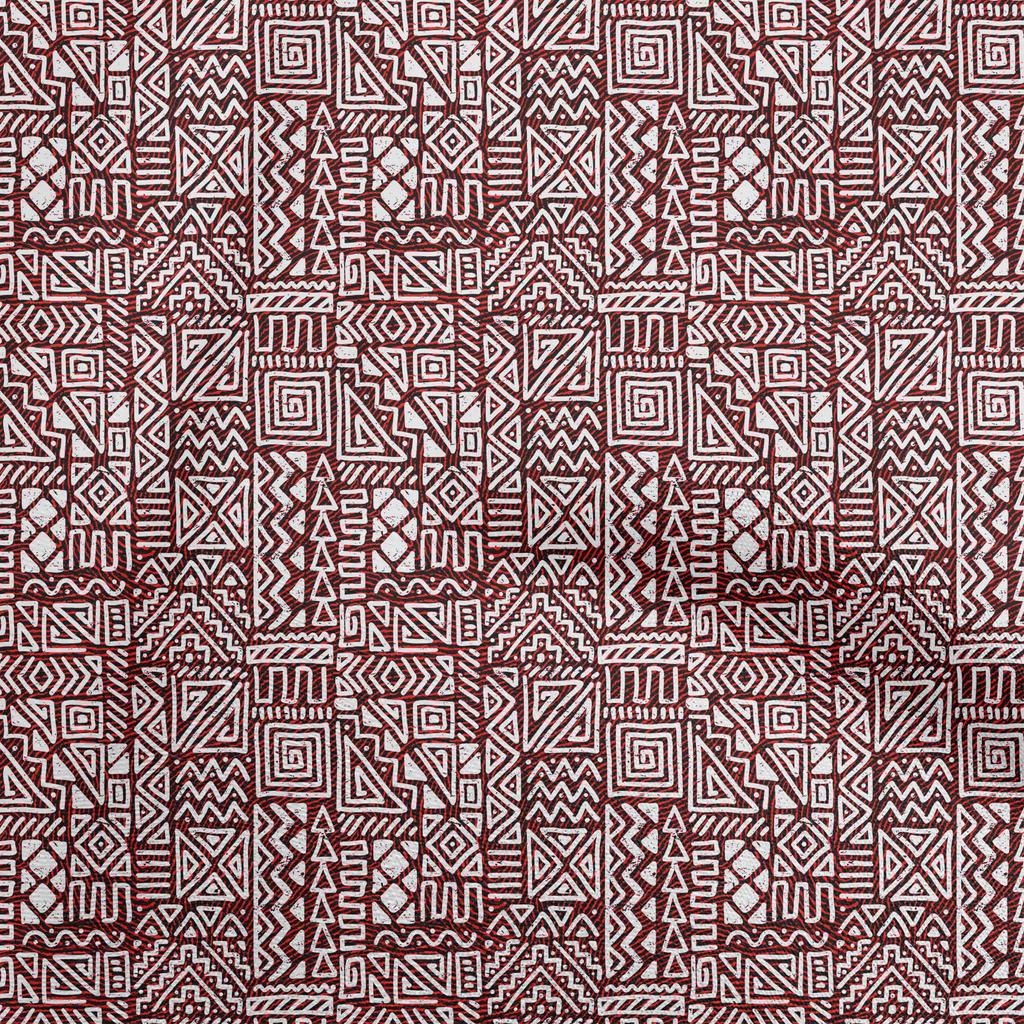 oneOone Cotton Flex Black Fabric African  Fabric For Sewing Printed Craft Fabric By The Yard 40 Inch