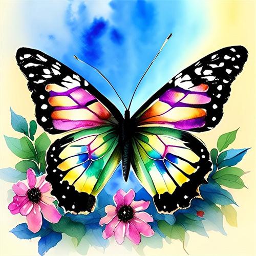 Diy Diamond Painting Mosaic Butterfly Full Square/Round Embroidery Cross Stitch Animal Daisy Crystal Home Decor