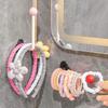 2Pcs Multi-Functional Storage Hooks Headband Display Rack Scrunchie Organizer Stand Bathroom No-Punch Hooks Wall Key Bag Hanger