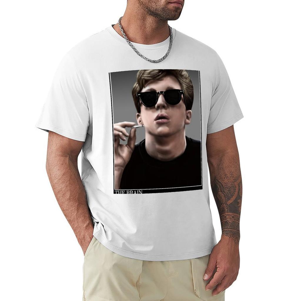 The Brain Tshirt Holiday Casual Short Sleeve Top