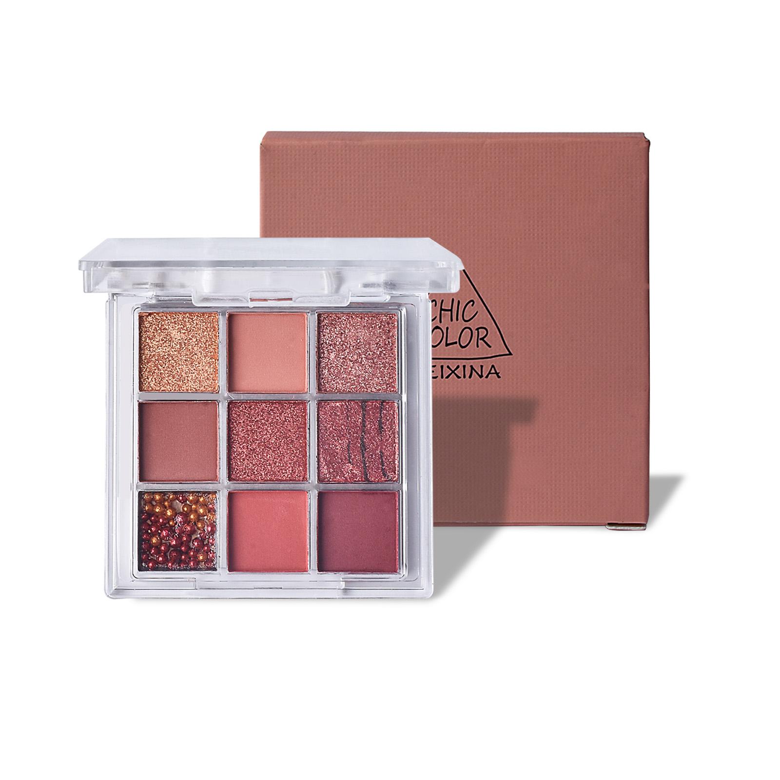 

5 стилей, 9 цветов, палитра теней для век, матовые блестящие цвета, тени для век, макияж для глаз