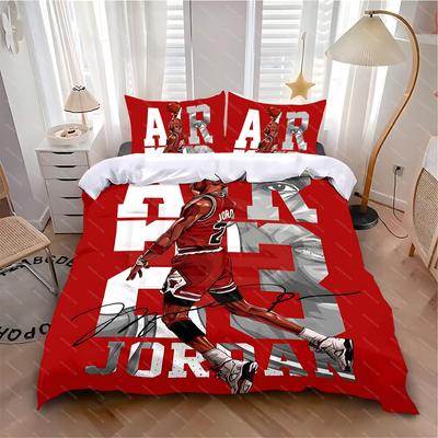 Duvet Cover Pillowcase Bedding Set Hot M-MichaelS J-JordanS Adult Boy Girl Bedroom Decoration Children Single Double Large Size