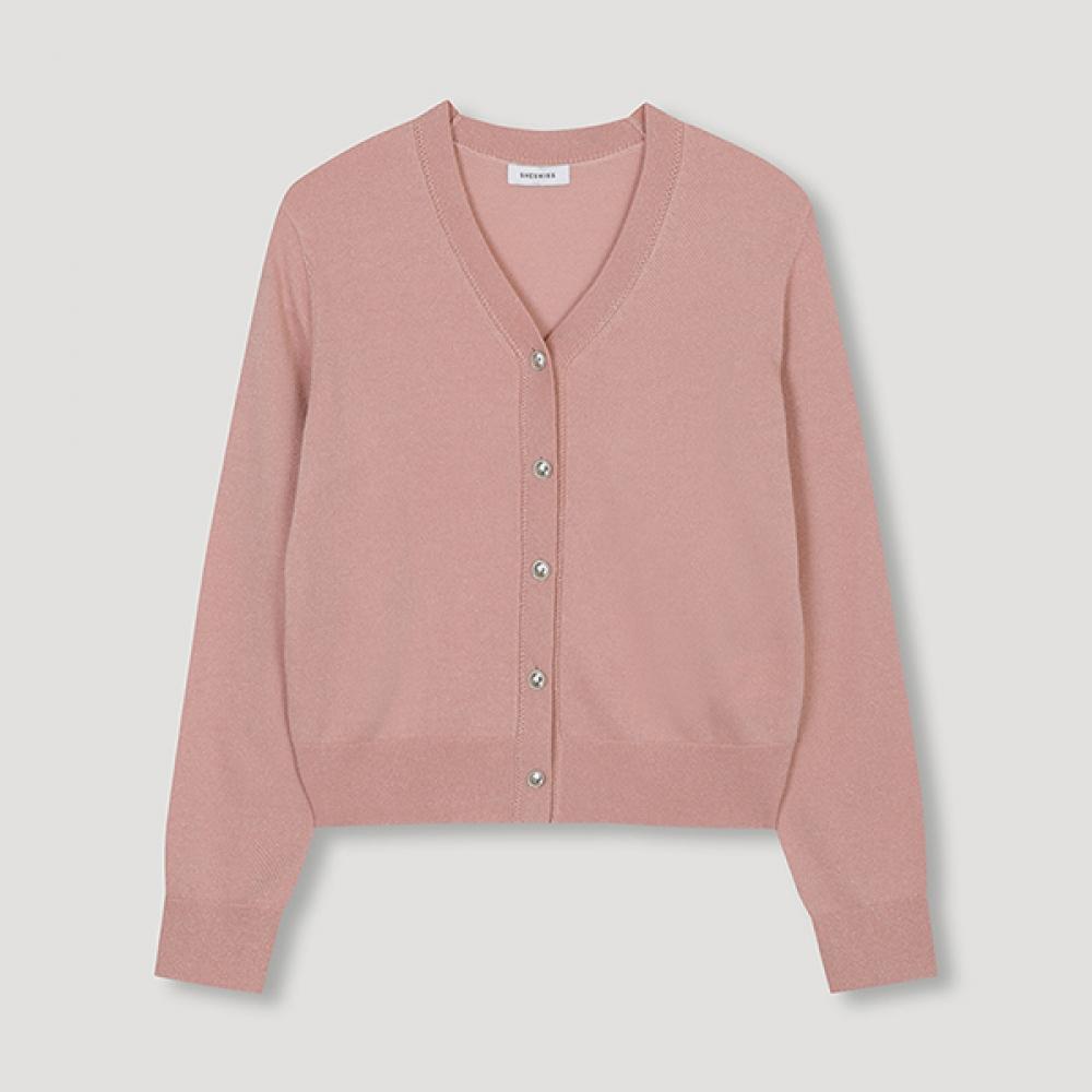 

She S miss Glitter V-образный вырез дизайн SSkcdn31090 Lp light pink/66