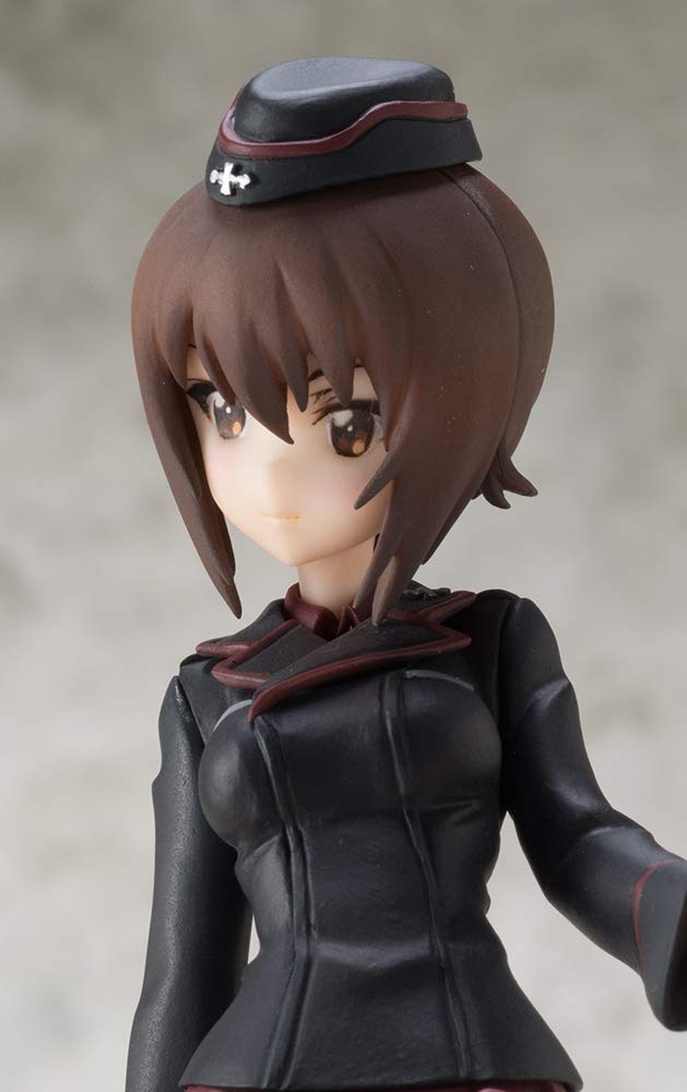 Figurine SiP Doll Girls Panzer Maho Nishizumi Hauteur 15cm hauteur PVC Peinte & environ. (assis 9,5 cm) Sans échelle