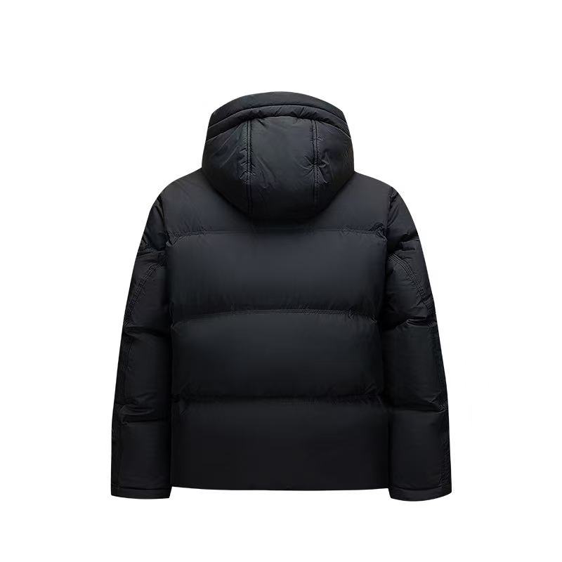 Anta Women's Basic Water-Repellent Hooded Short Down Jacket Black 162547935-2