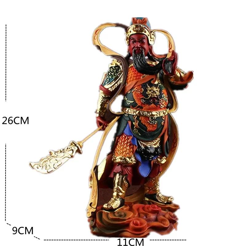 Sangharama Bodhisattva Resin Painting Buddha Statues Dharma Wealth Guan Yu Sculptures