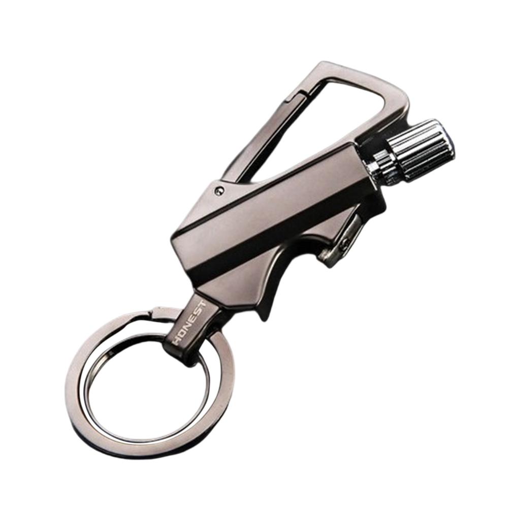 BCK2-666 Million Matches Kerosene Lighter With Multi-function Keychain Outdoor Waterproof Portable
