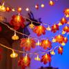 LED Maple Pumpkin String Lights Halloween Christmas Thanksgiving Party Decor