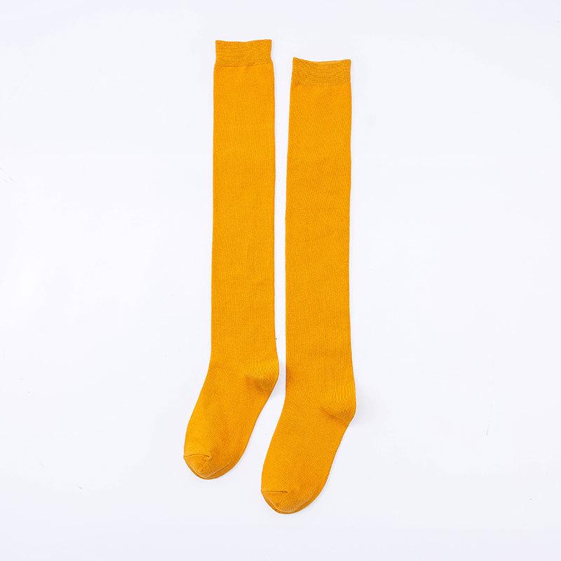 JK Korean Style Over-the-Knee Socks for Women – Spring/Autumn Mid-Calf, Japanese School Style, Slim-Fit.