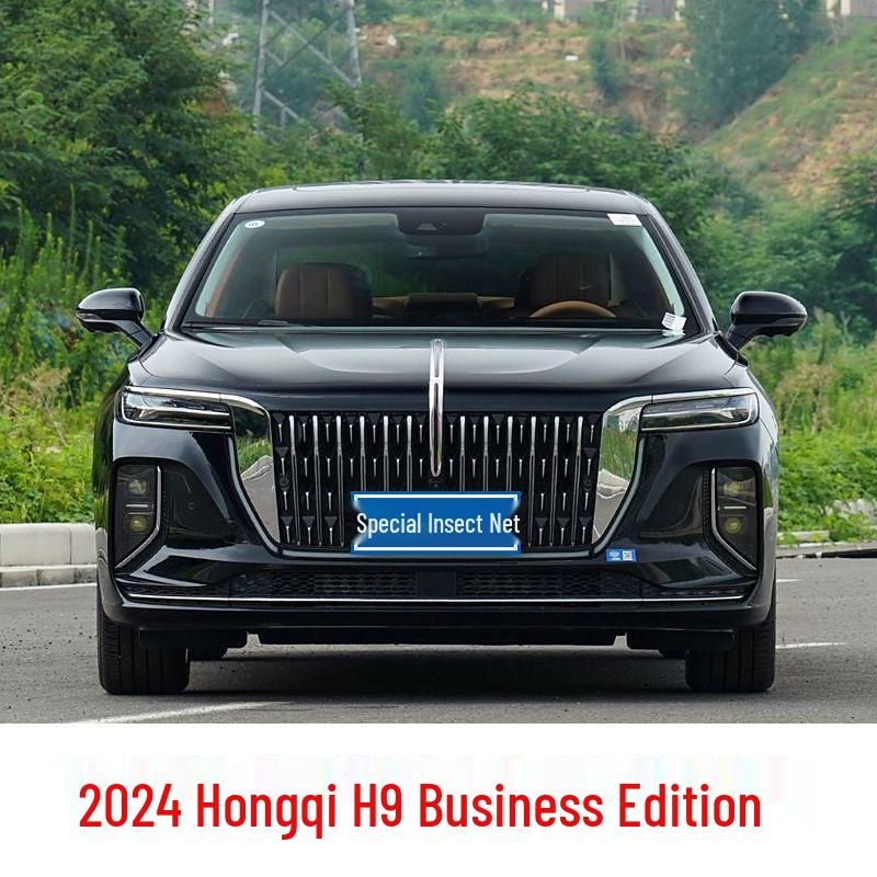 Radiator Protection Net for 24 Hongqi H9/HQ9 Car Models: Insect, Mosquito, and Catkin Shield for Front Grille and Condenser