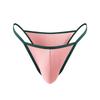 1Pc Nylon Pouch Briefs Breathable Panties Low-rise Underwear High Elastic Thong Men's
