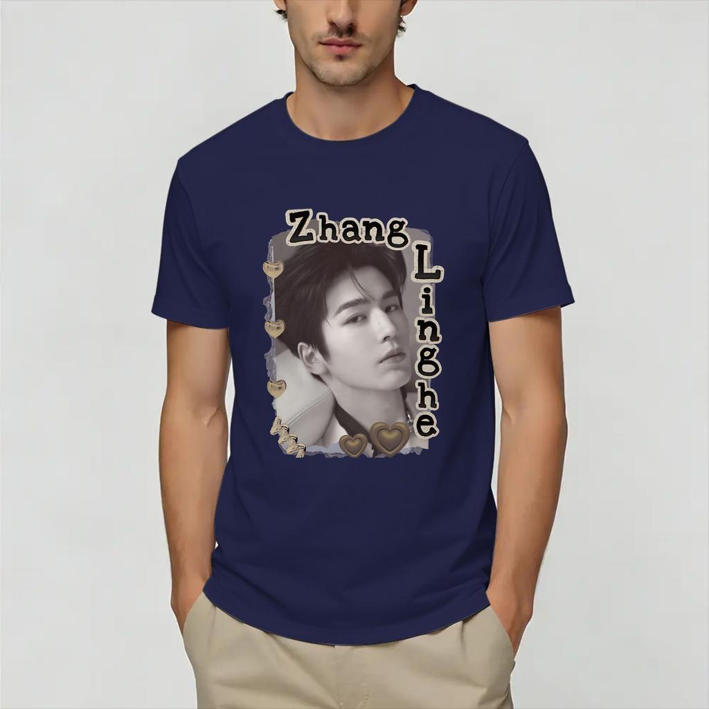Unisexs TShirts Zhang Linghe Funny 100 Cotton Tees Short Sleeve T Shirts Crewneck Tops Printing