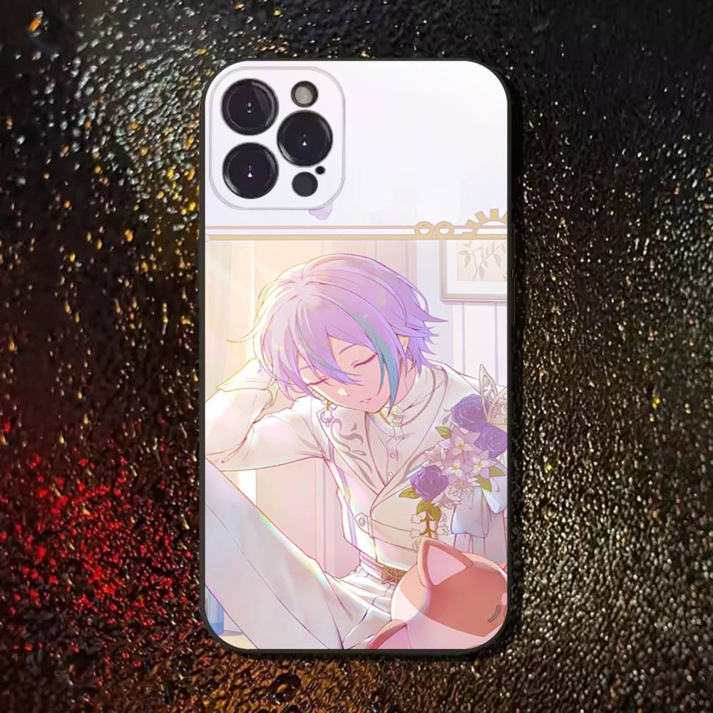 Kamishiro Rui Project Cool Phone Case For iPhone 11,12,13,14,15,16,17,Pro,Max,Plus,E,SE4,Air,Mini Black Soft Cover