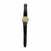 SEIKO Chariot Quartz Watch with Leather Roman Small Gold Color 2628-0010 Strap, Numerals, Seconds